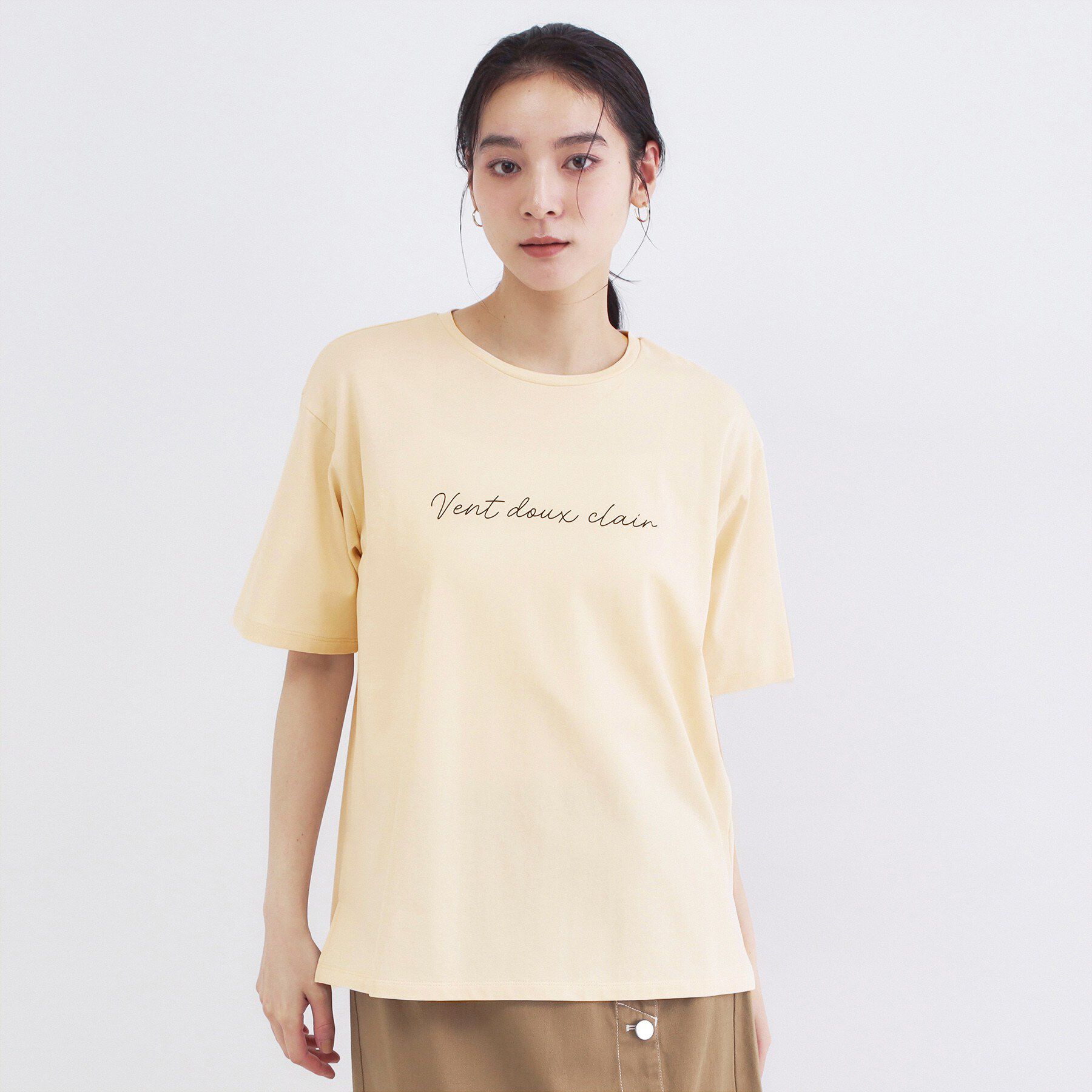 OPAQUE.CLIP「ロゴプリントアソートTシャツ【洗濯機OK】」|Tシャツ・カットソー|