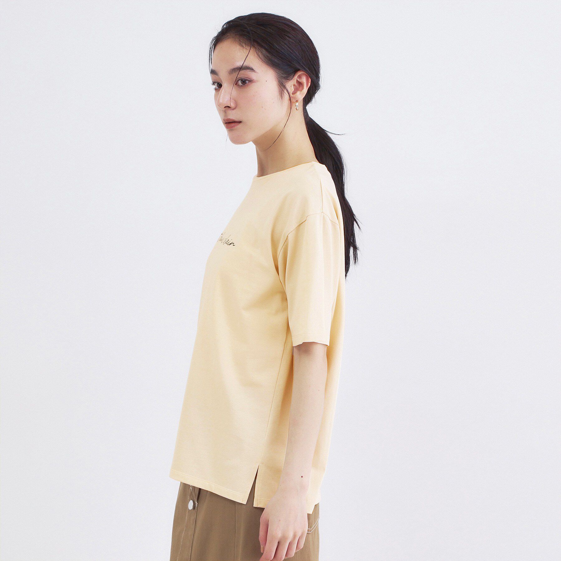 OPAQUE.CLIP「ロゴプリントアソートTシャツ【洗濯機OK】」|Tシャツ・カットソー|