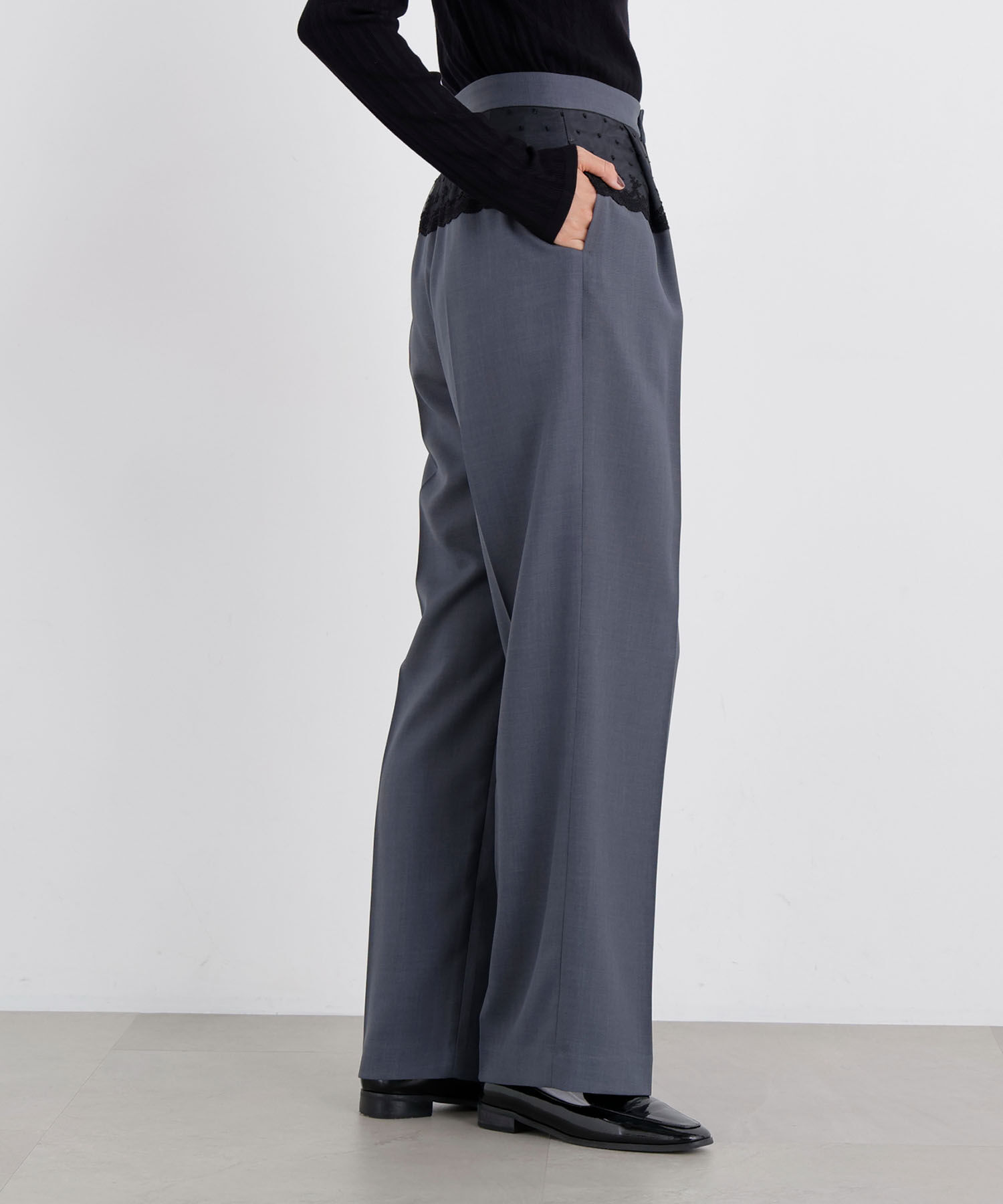  「〈N.〉ウエストレースドッキングパンツ」|その他|