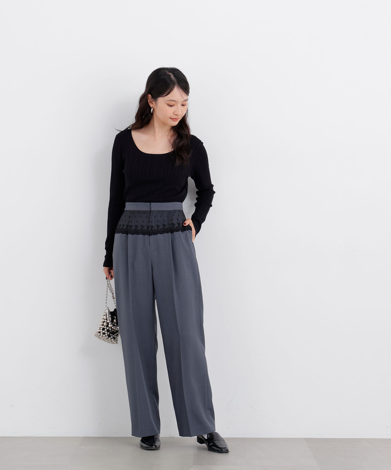  「〈N.〉ウエストレースドッキングパンツ」|その他|