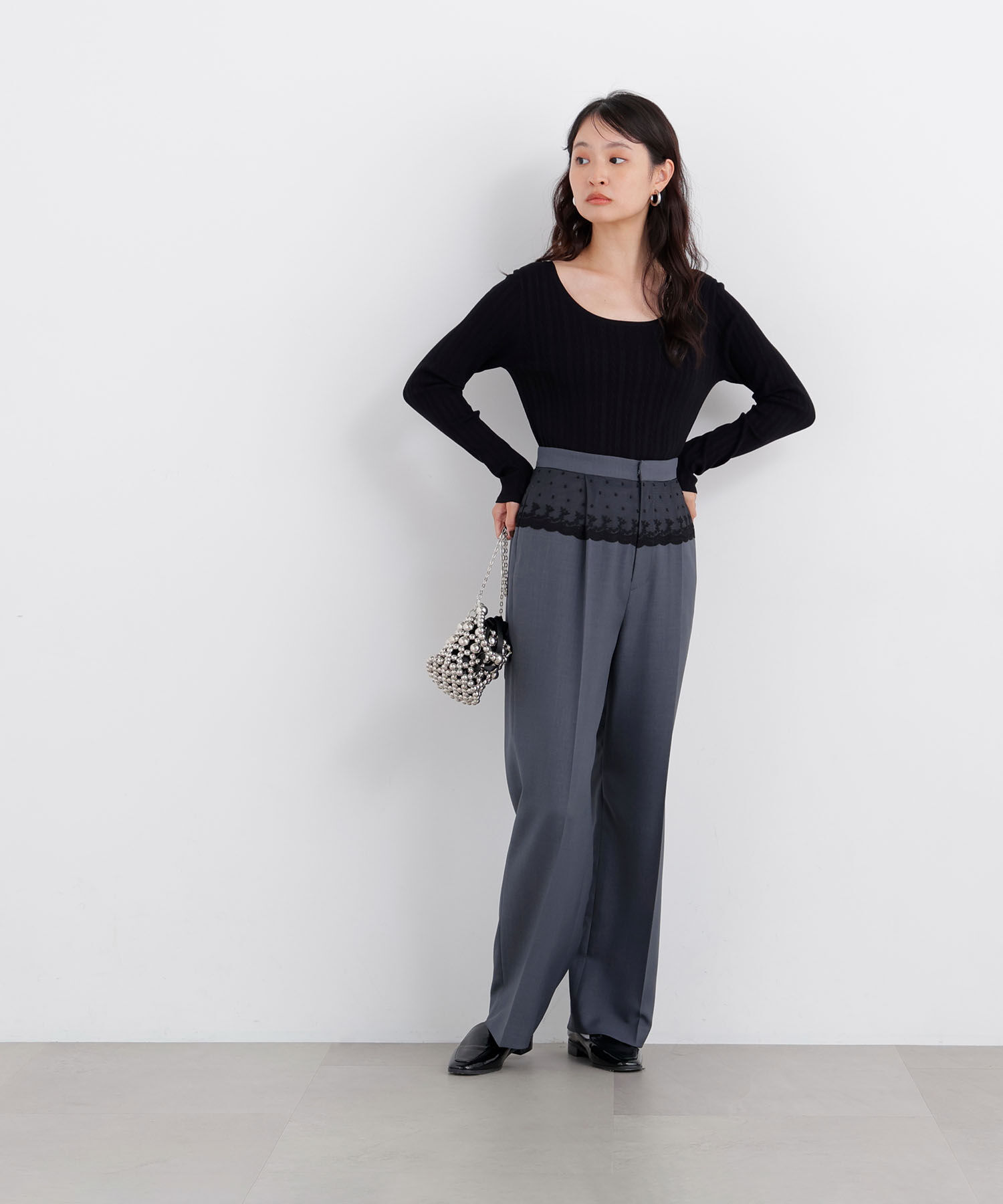  「〈N.〉ウエストレースドッキングパンツ」|その他|
