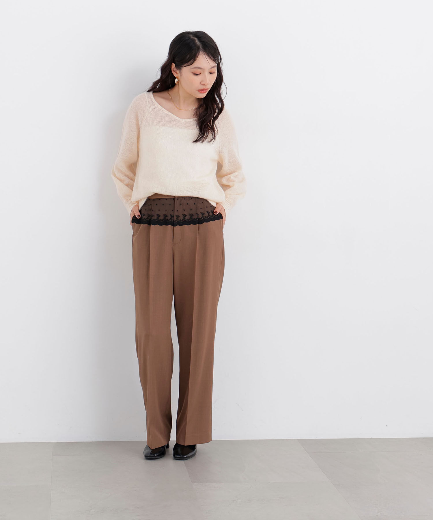  「〈N.〉ウエストレースドッキングパンツ」|その他|