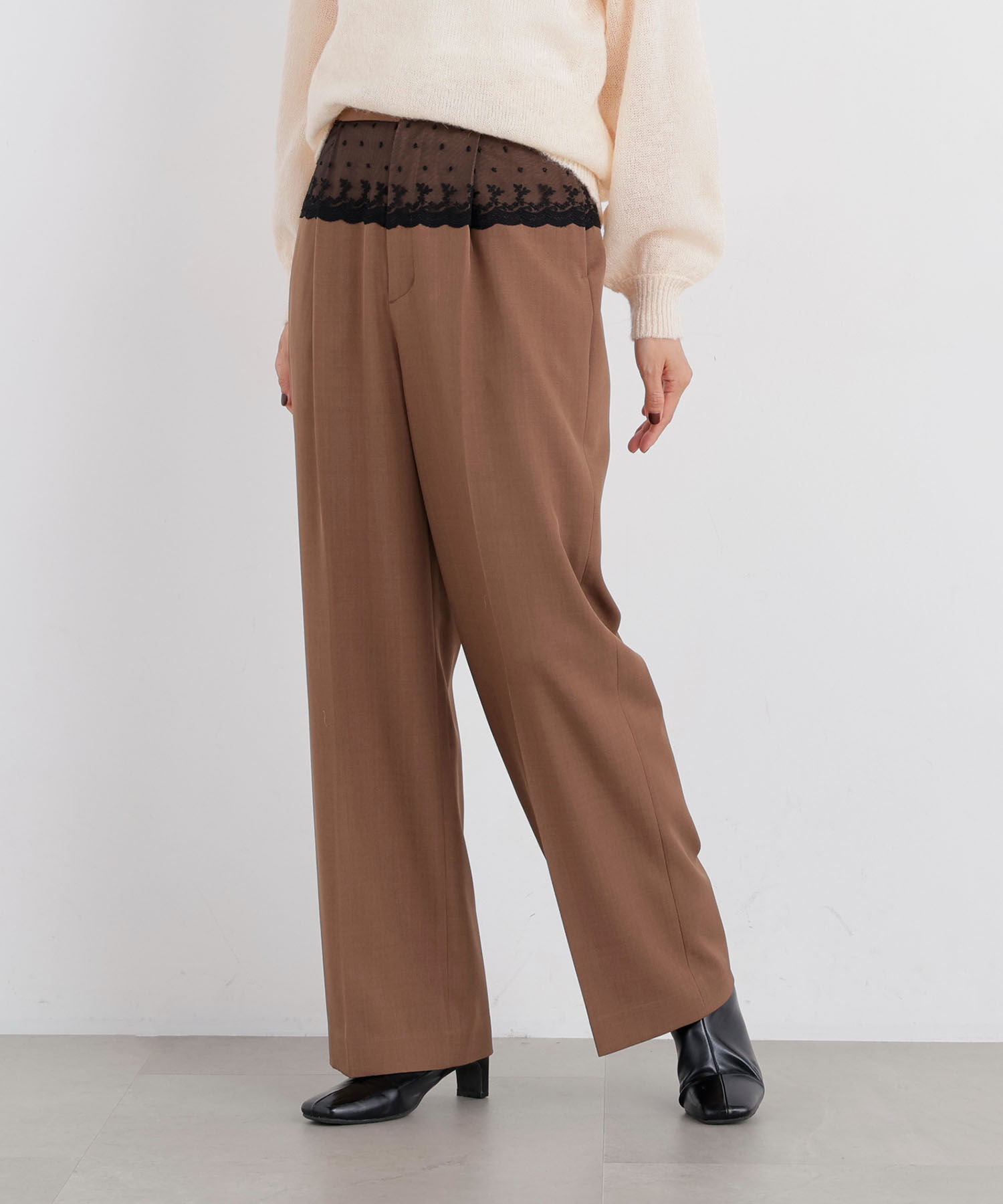  「〈N.〉ウエストレースドッキングパンツ」|その他|