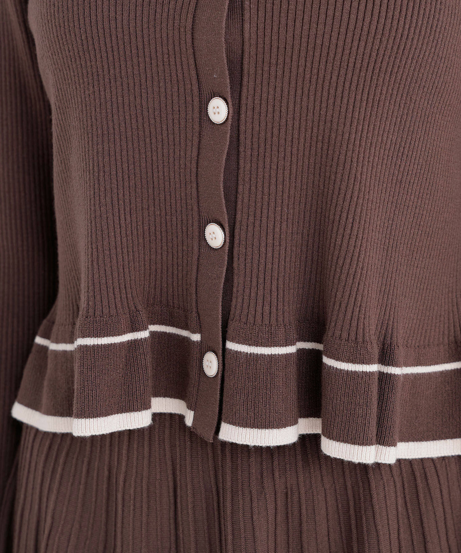  「配色ニットアップミニ」|ワンピース|