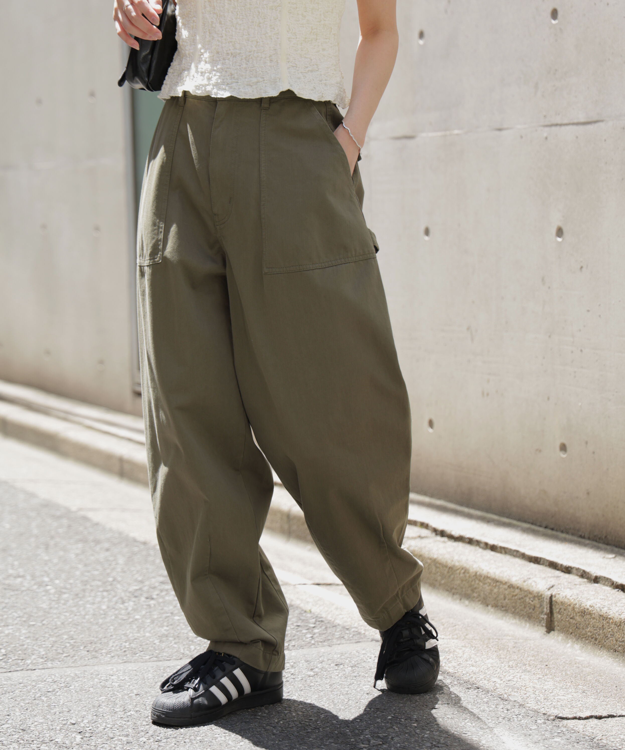  「〈フリーズマート別注〉GUNG HO ミリタリーバレルパンツ」|その他|
