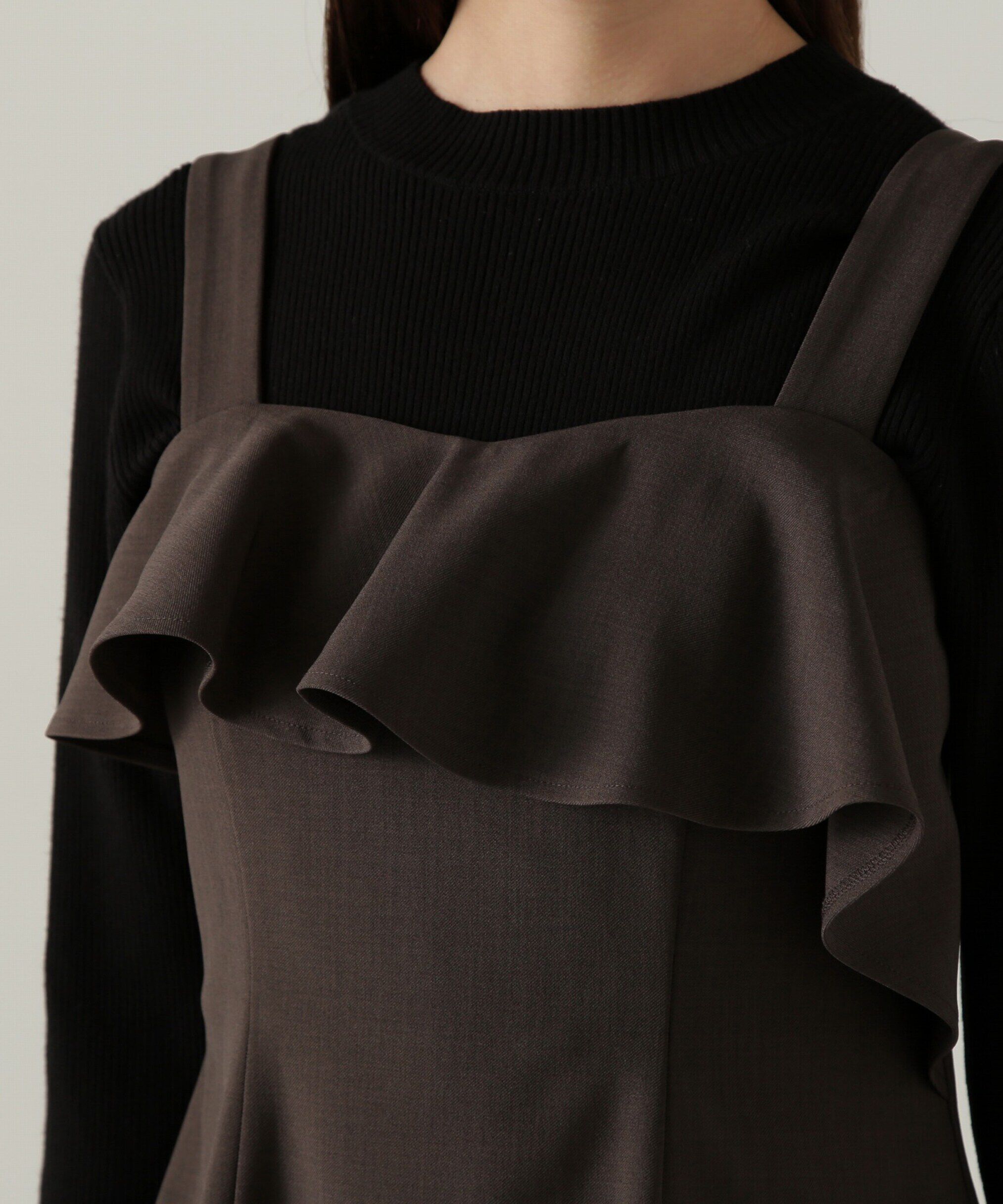 PROPORTION BODY DRESSING「ペプラムタイトジャンスカ　24AW」|ワンピース|