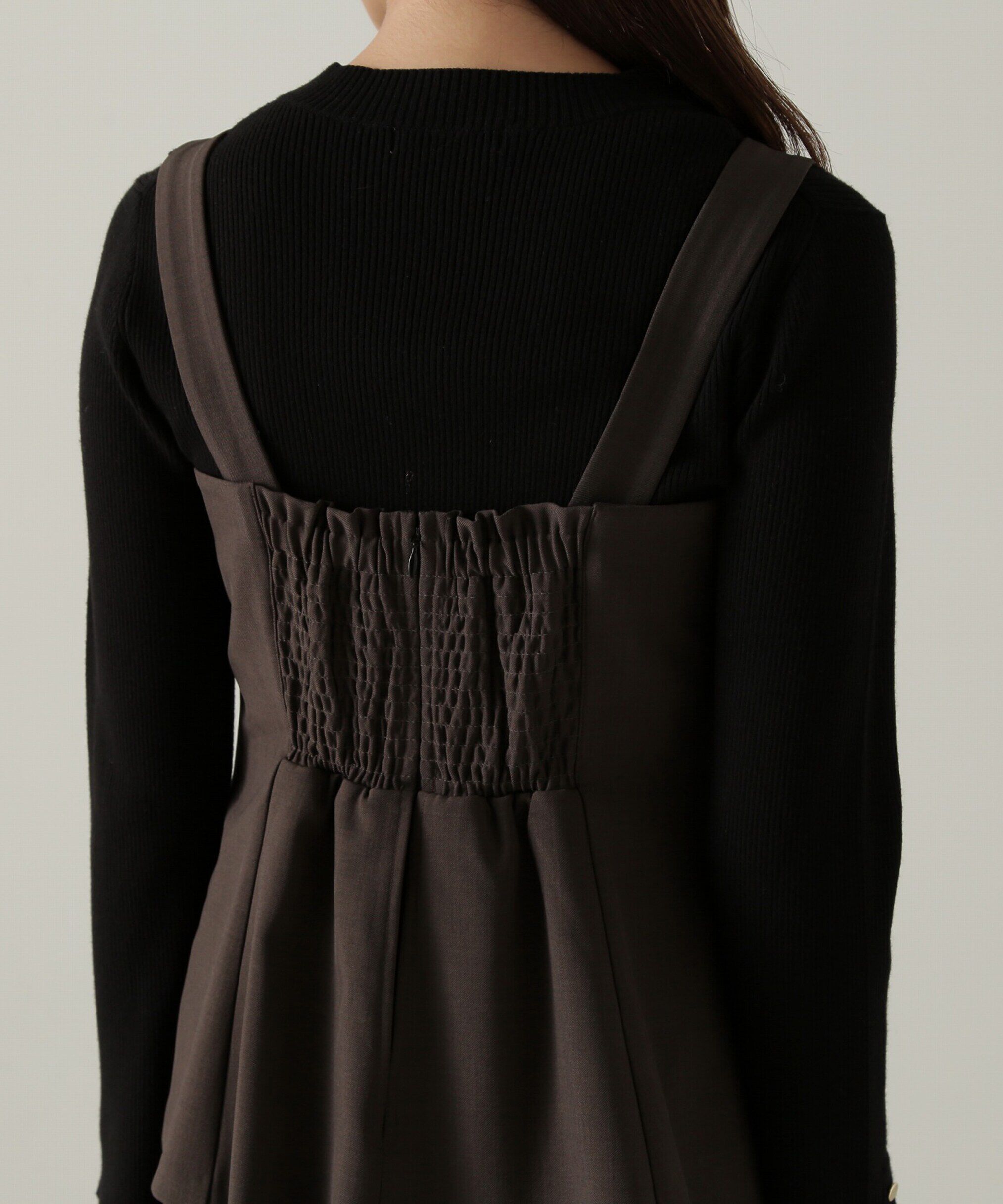 PROPORTION BODY DRESSING「ペプラムタイトジャンスカ　24AW」|ワンピース|