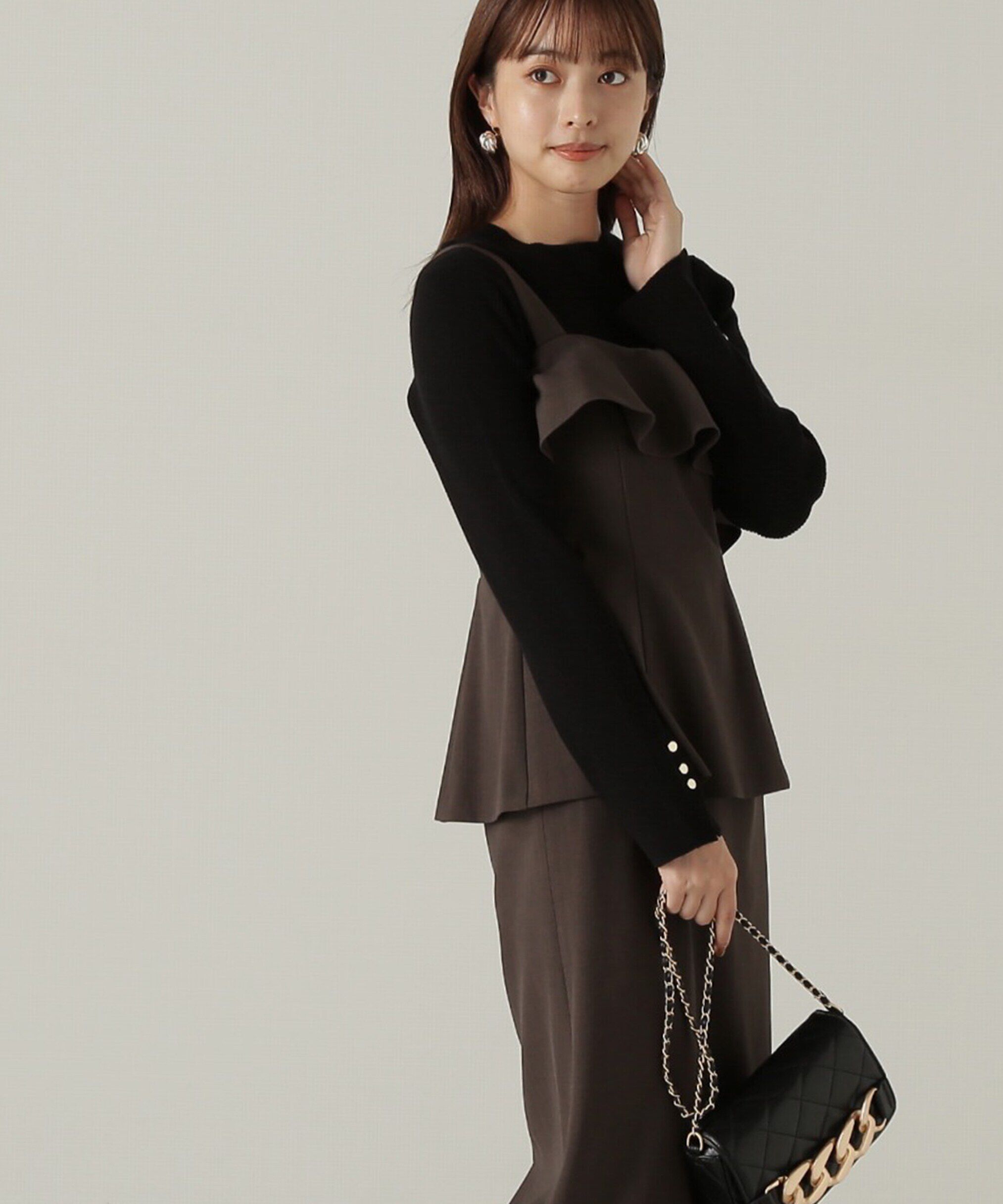 PROPORTION BODY DRESSING「ペプラムタイトジャンスカ　24AW」|ワンピース|
