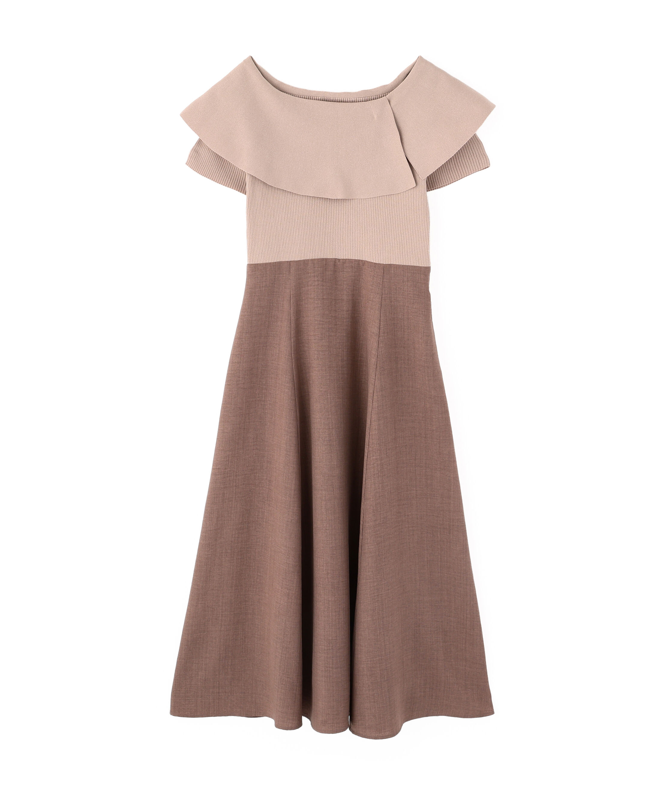 PROPORTION BODY DRESSING「ケープニットドッキングワンピース」|ワンピース|