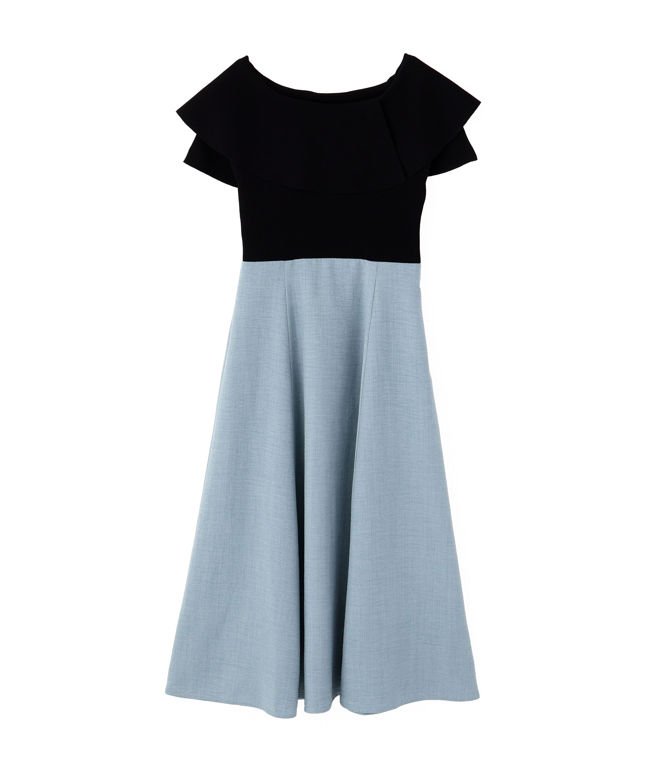 PROPORTION BODY DRESSING「ケープニットドッキングワンピース」|ワンピース|
