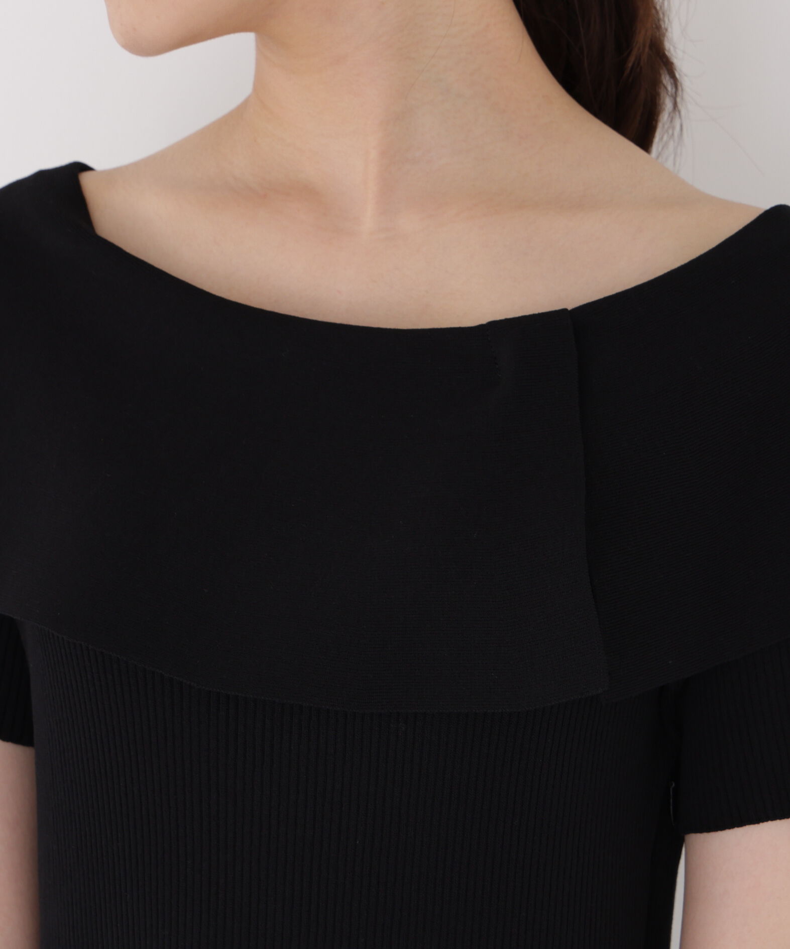 PROPORTION BODY DRESSING「ケープニットドッキングワンピース」|ワンピース|