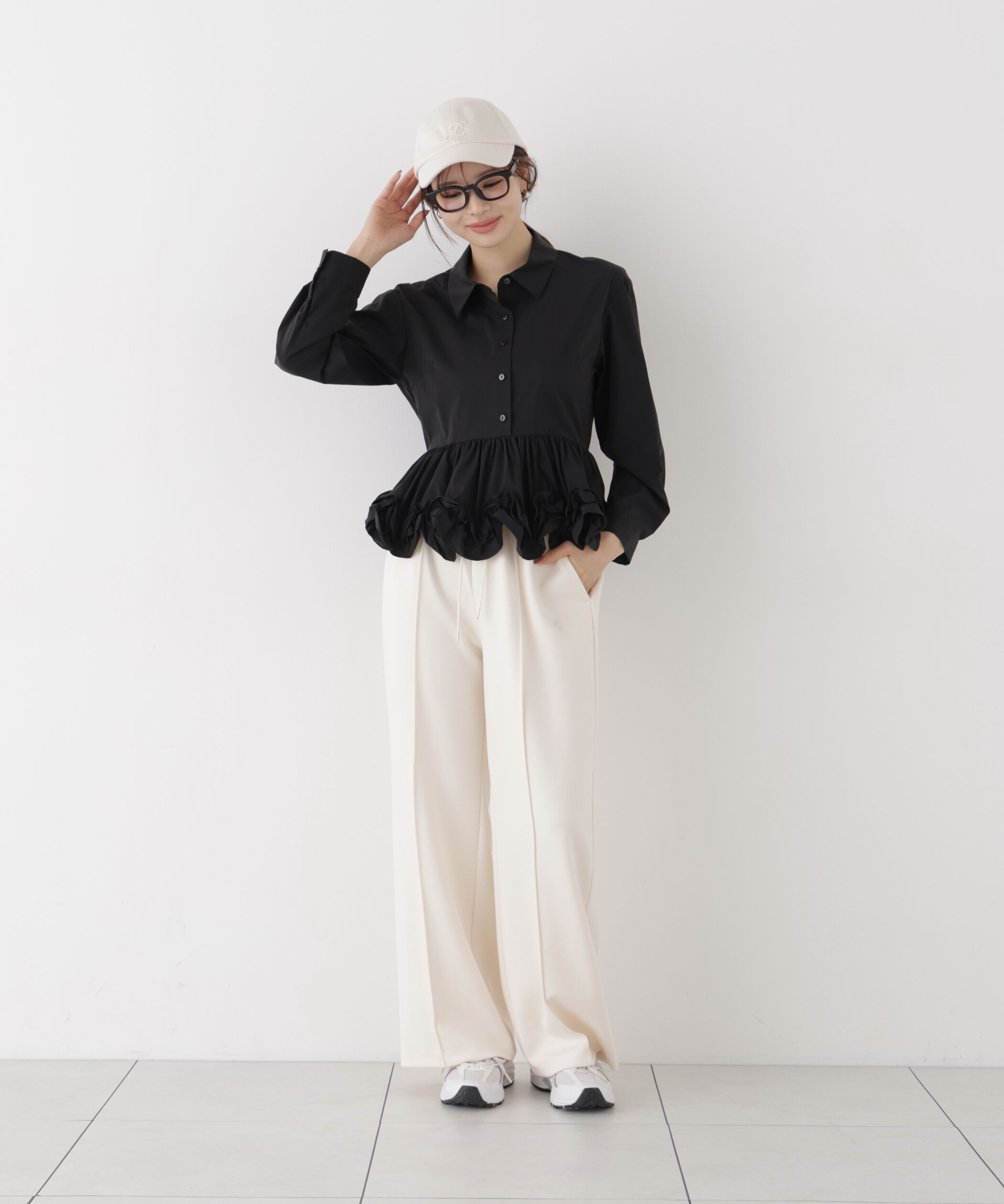 PROPORTION BODY DRESSING「パール刺しゅうキャップ」|その他|