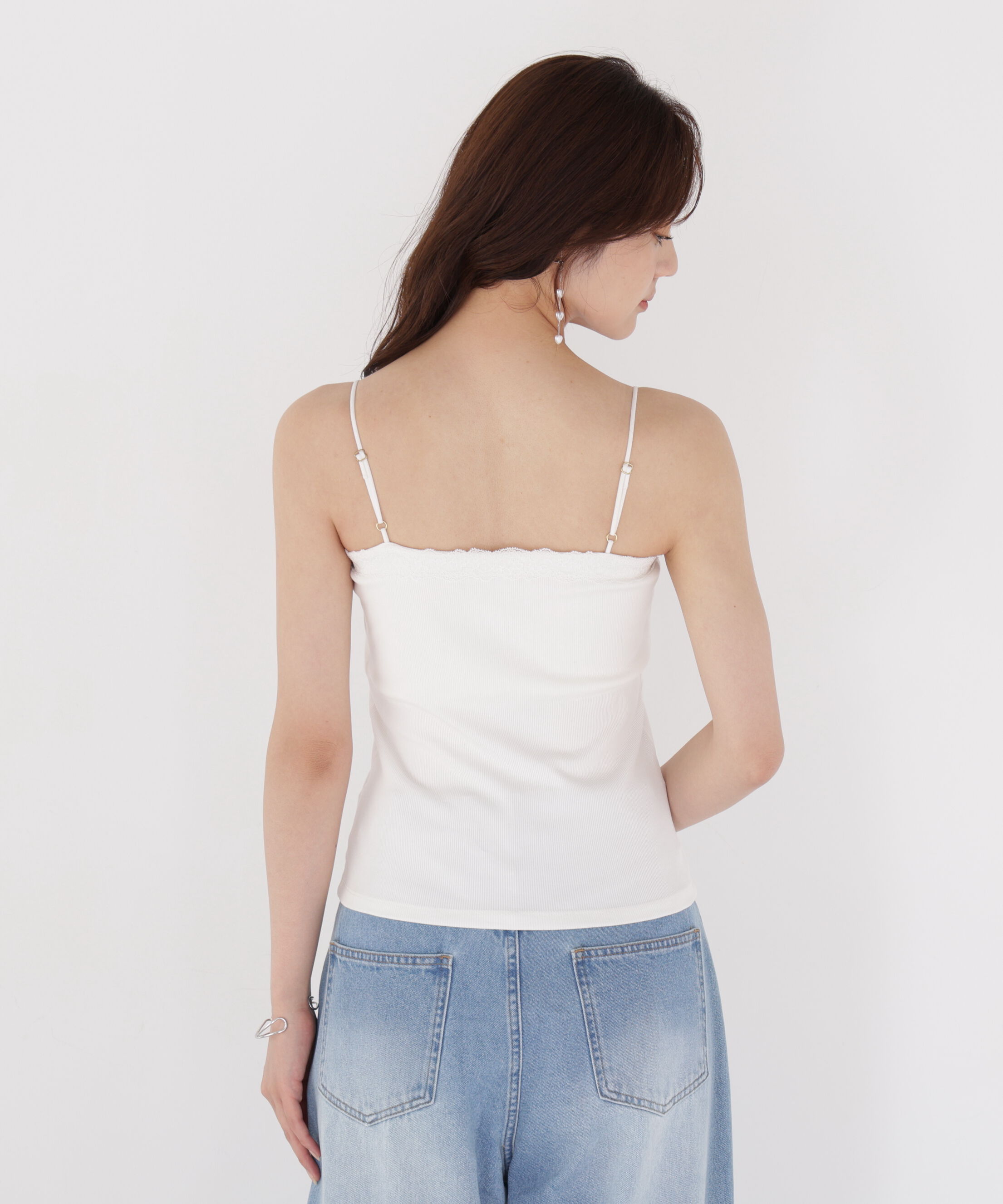 PROPORTION BODY DRESSING「レースカップ付きキャミソール」|Tシャツ・カットソー|