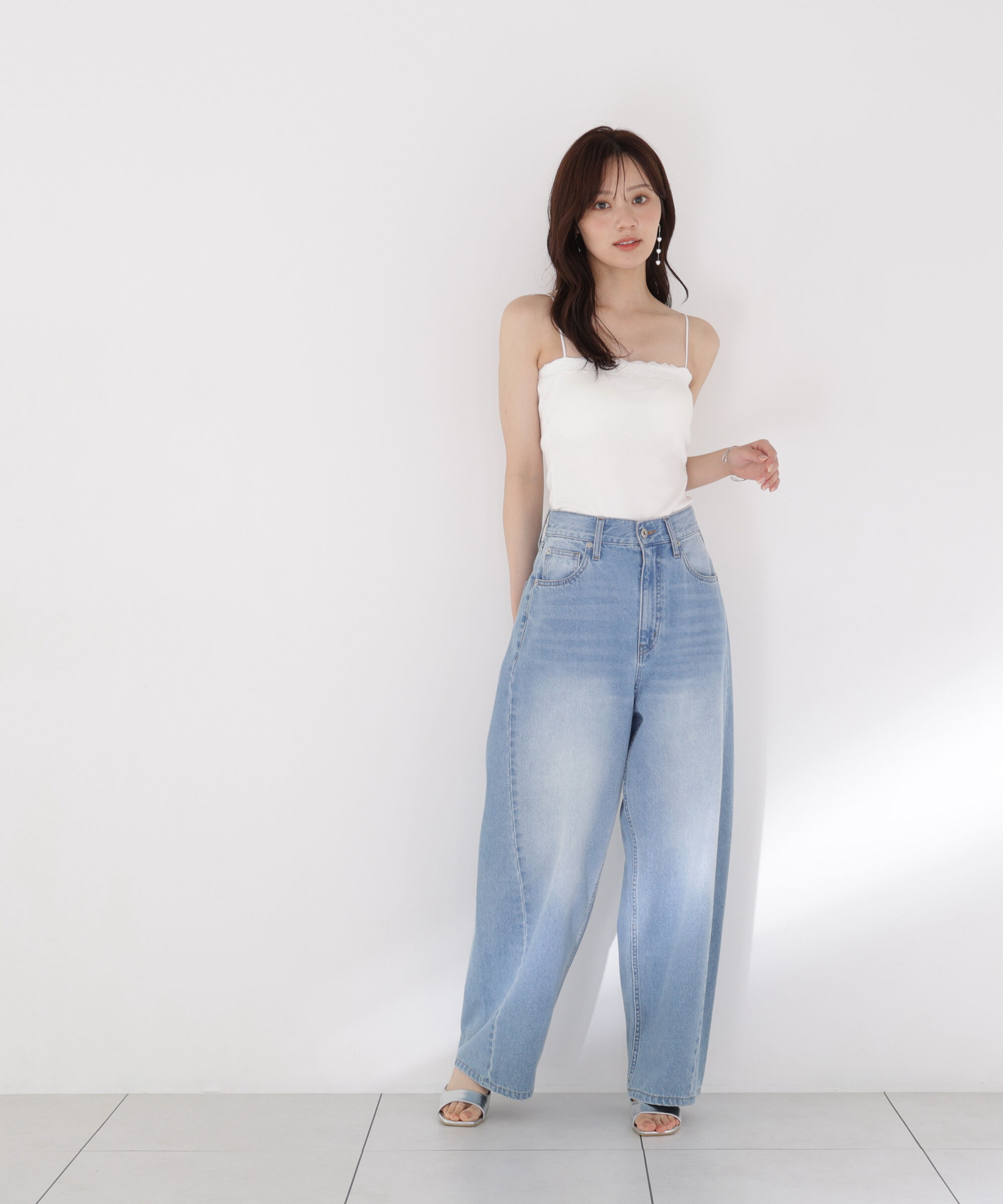 PROPORTION BODY DRESSING「レースカップ付きキャミソール」|Tシャツ・カットソー|