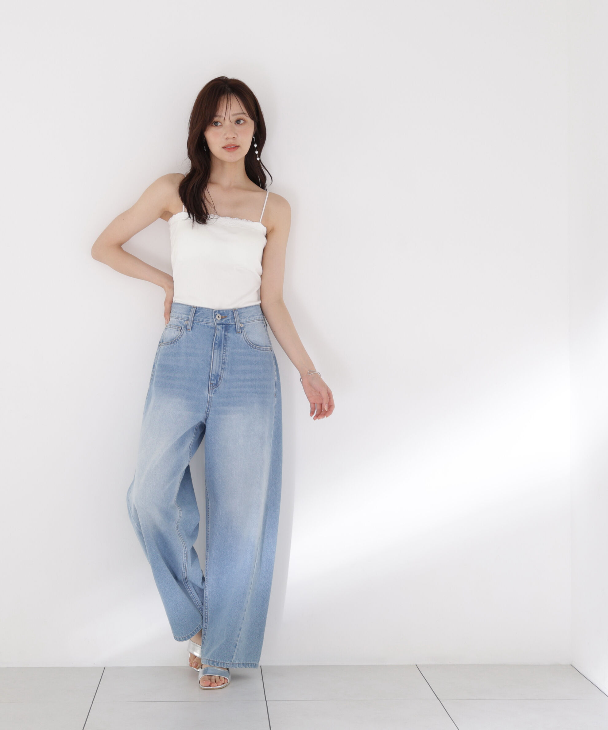 PROPORTION BODY DRESSING「レースカップ付きキャミソール」|Tシャツ・カットソー|