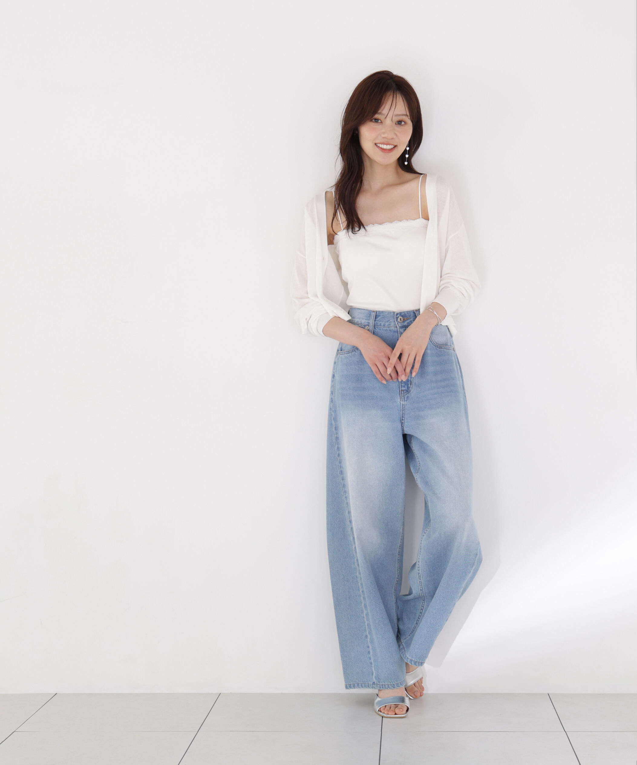 PROPORTION BODY DRESSING「レースカップ付きキャミソール」|Tシャツ・カットソー|