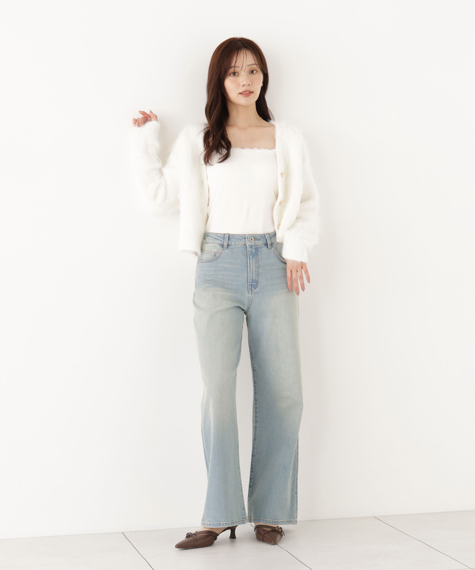 PROPORTION BODY DRESSING「レースカップ付きキャミソール」|Tシャツ・カットソー|