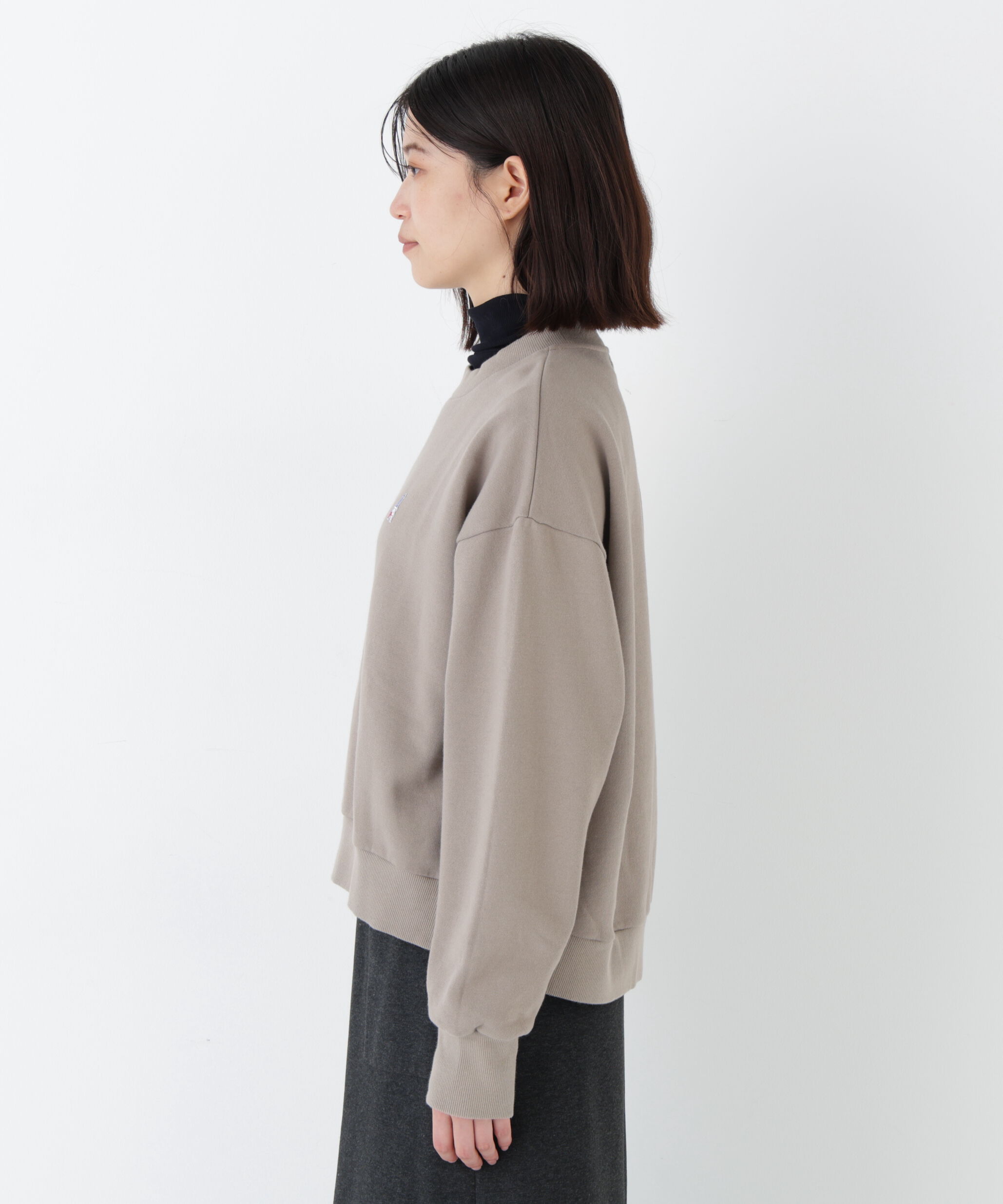  「◆モチーフワッペン裏起毛スウェット」|Tシャツ・カットソー|