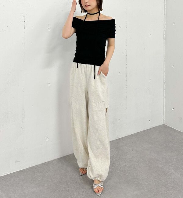 archives「ギャザーオフショルカットＴＯＰＳ」|タンクトップ|
