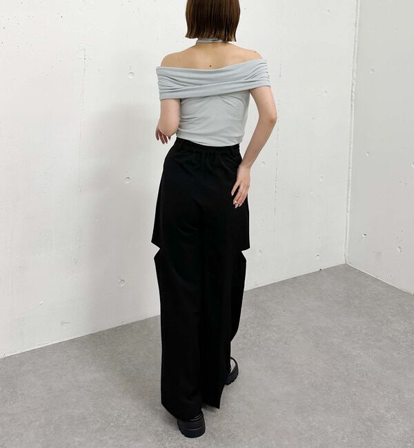 archives「ギャザーオフショルカットＴＯＰＳ」|タンクトップ|