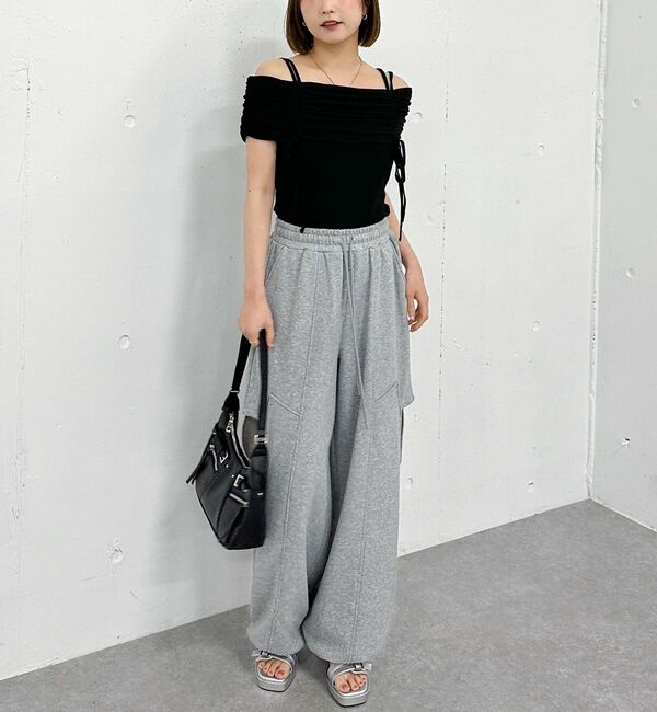 archives「ドロストオフショルカットＴＯＰＳ」|タンクトップ|