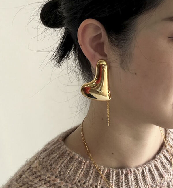 Doux archives「【Ｌａｐｕｉｓ】Ｈｅａｒｔ　Ｐｌａｔｅ　イヤリング」|その他|