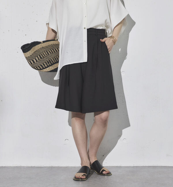 Doux archives「ベルト付ショートパンツ」|その他|BLACK