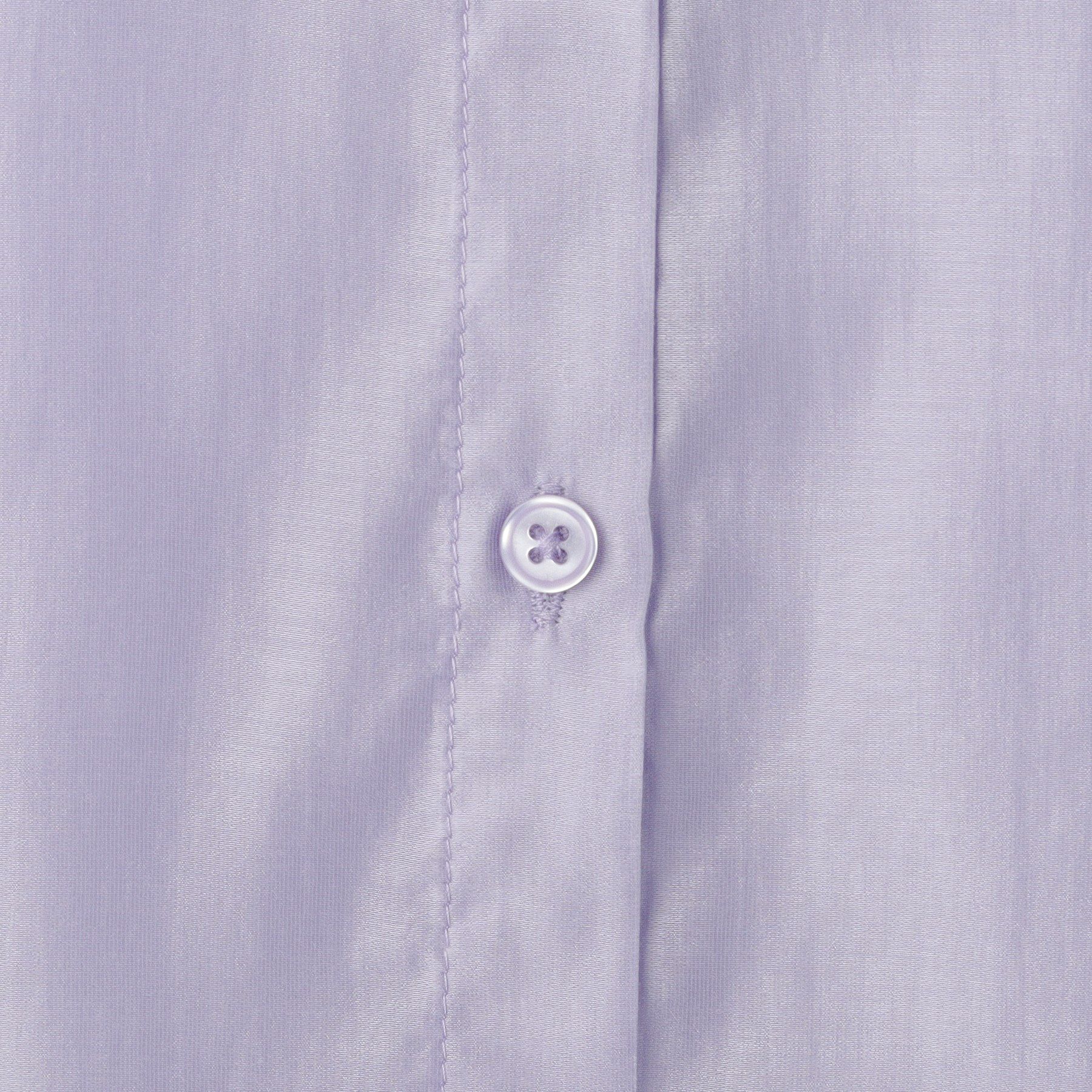 SHOO･LA･RUE「【130-150cm】程よい肌見せが叶う クロップドシアーシャツ」|シャツ・ブラウス|