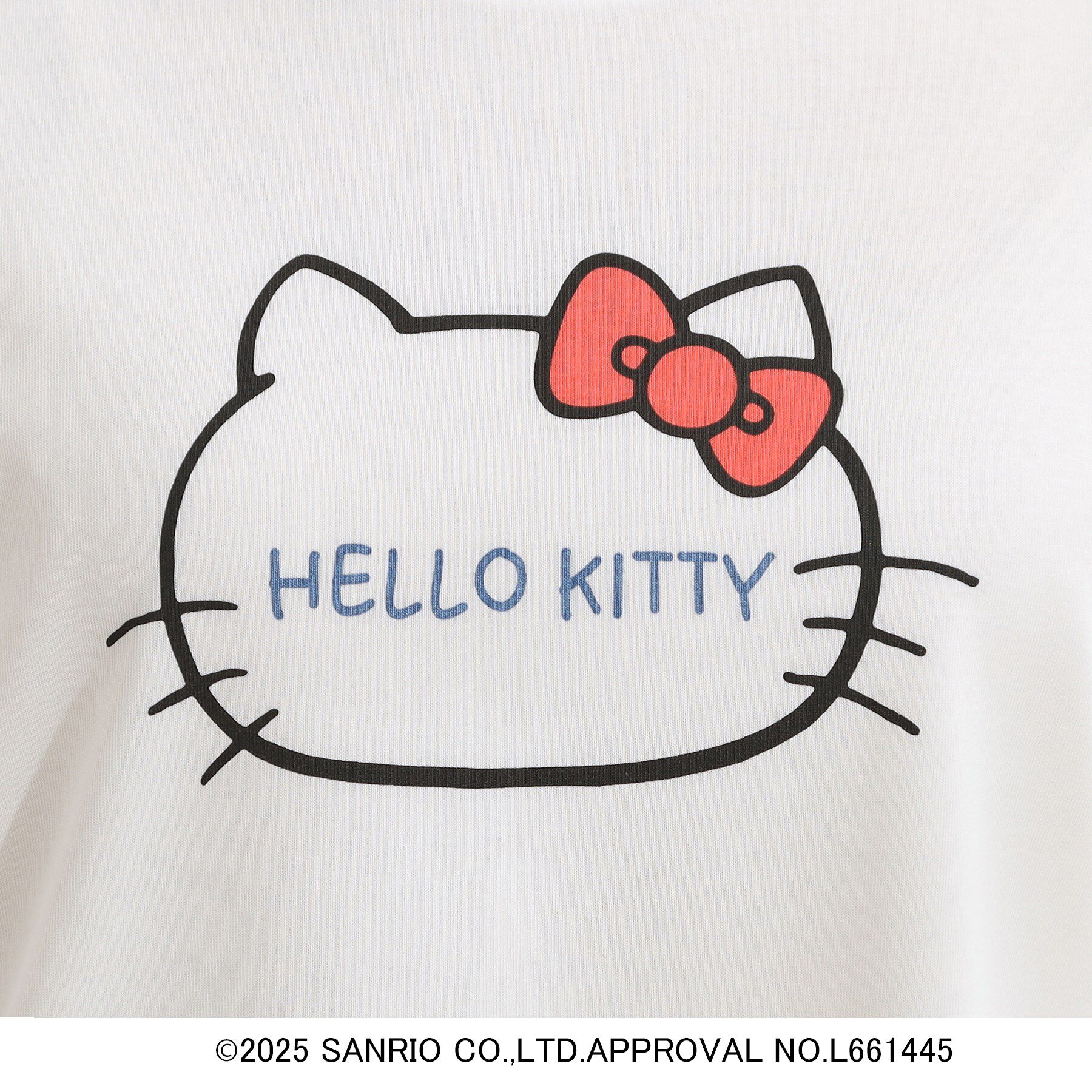 SHOO･LA･RUE「【HELLO KITTYコラボ】【SHOO ICE／汗染み軽減／UVカット】コンパクトTシャツ」|Tシャツ・カットソー|