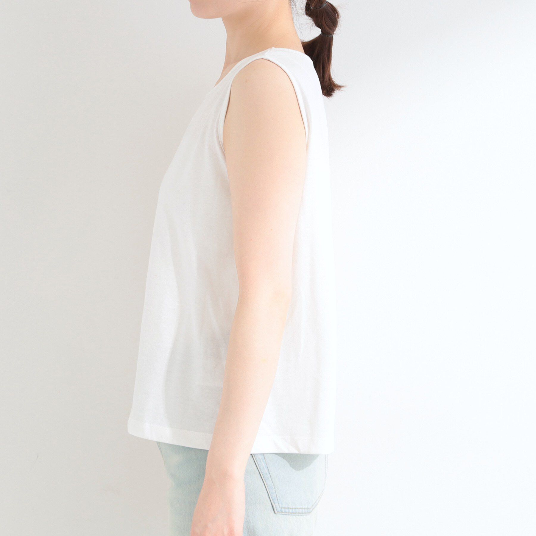 SHOO･LA･RUE「【2点セット】メランジシアートップス&times;タンクトップセット」|その他|