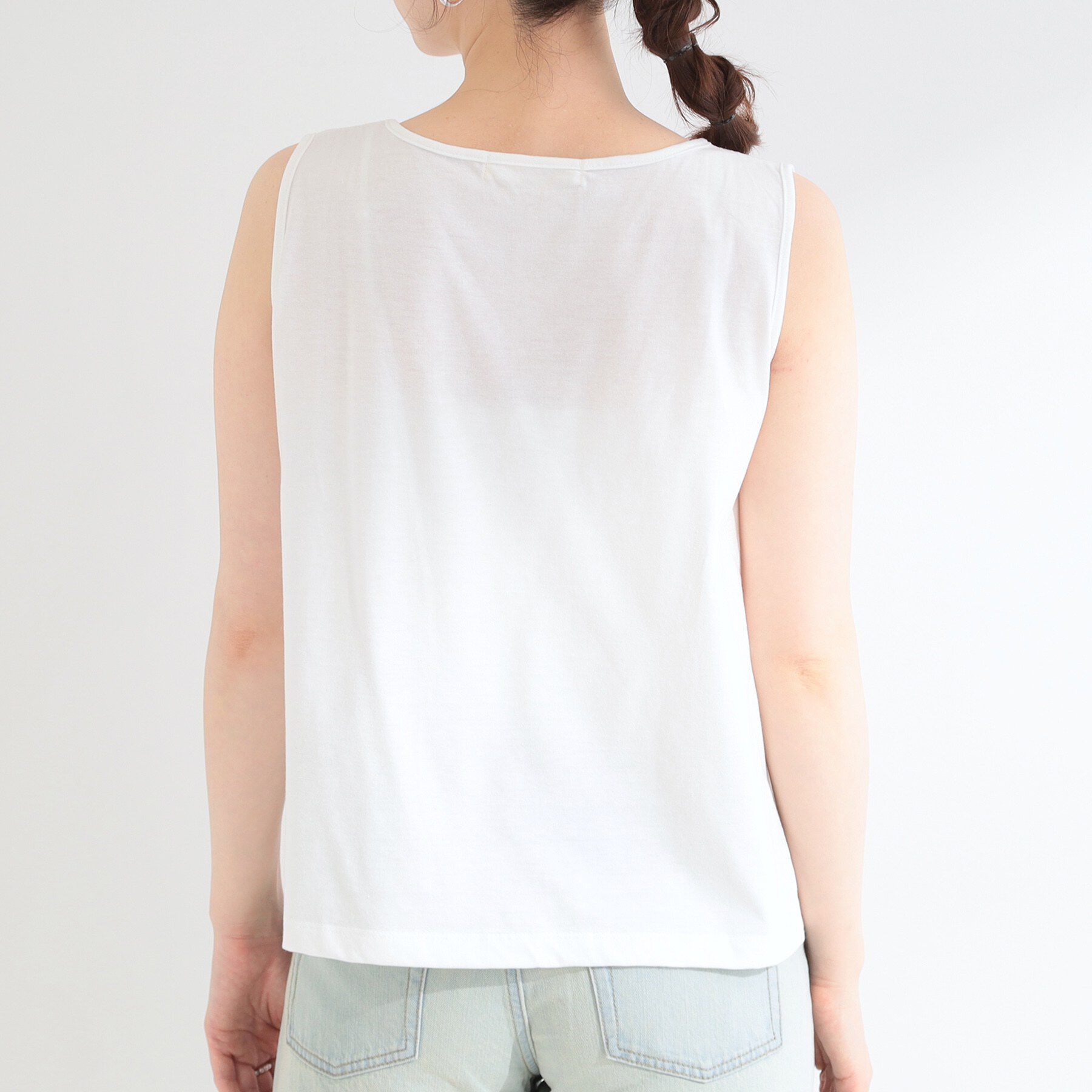 SHOO･LA･RUE「【2点セット】メランジシアートップス&times;タンクトップセット」|その他|