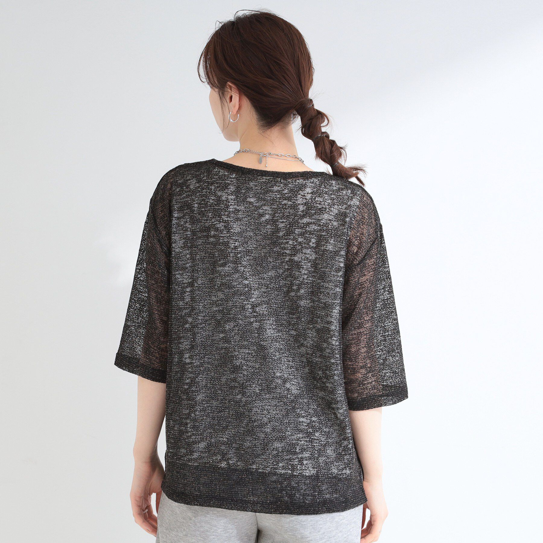 SHOO･LA･RUE「【2点セット】メランジシアートップス&times;タンクトップセット」|その他|