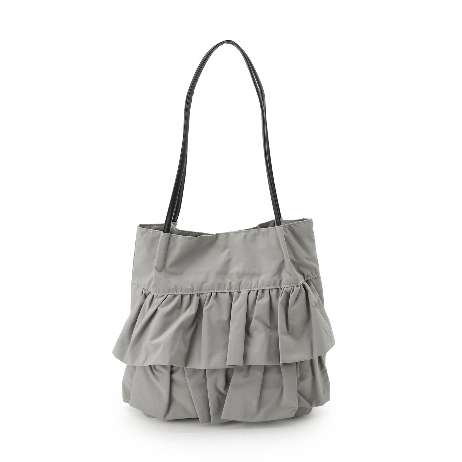 SHOO･LA･RUE「【撥水】フリルトートバッグ」|トートバッグ|