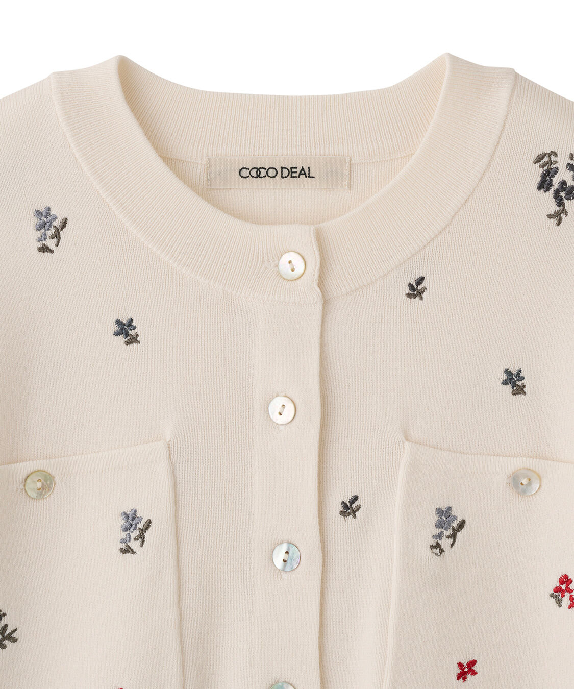 COCO DEAL「刺繍ニットカーディガン」|ニット・セーター|