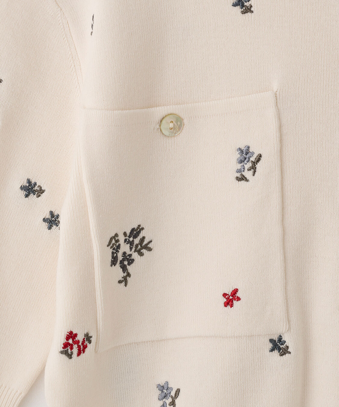COCO DEAL「刺繍ニットカーディガン」|ニット・セーター|