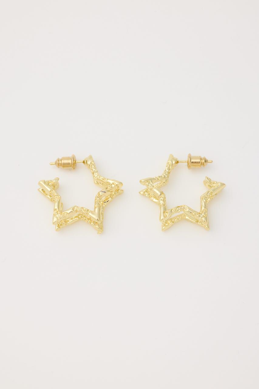 RODEO CROWNS「スターフープピアス」|ピアス|GLD
