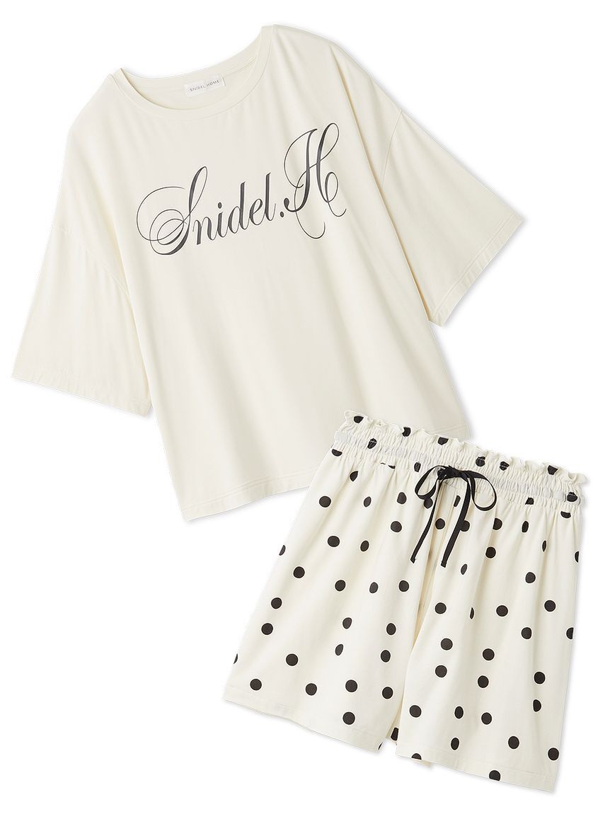 SNIDEL HOME「【接触冷感】Tシャツセットアップ」|ルームウェア|