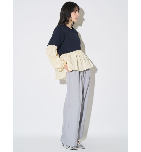 ELENDEEK「TAFFETA PEPLUM CS」|Tシャツ・カットソー|
