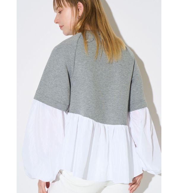 ELENDEEK「TAFFETA PEPLUM CS」|Tシャツ・カットソー|