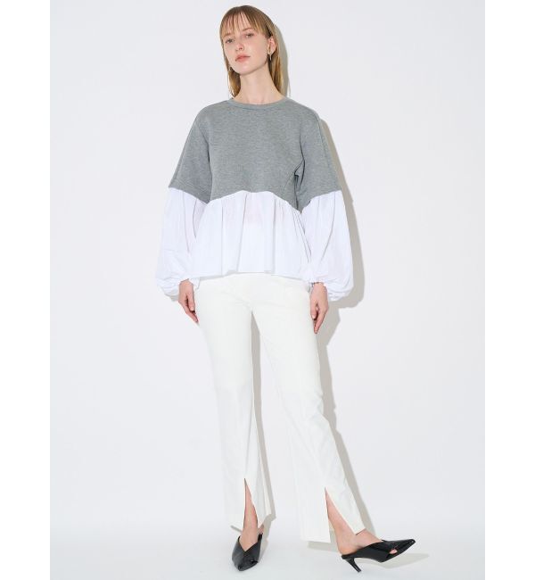 ELENDEEK「TAFFETA PEPLUM CS」|Tシャツ・カットソー|