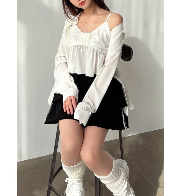 RESEXXY「ボリュームフレアミニスカート【セットアップ着用可能】」|スカート|