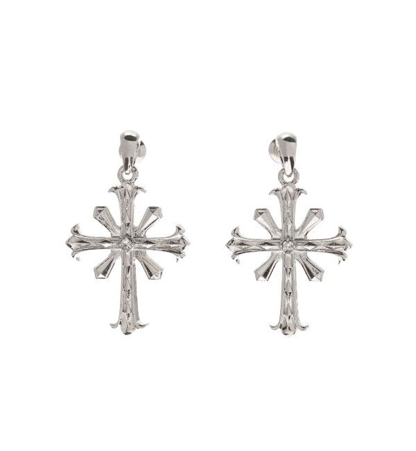 GYDA「JEYSUS sacred edge crossピアス」|ピアス|