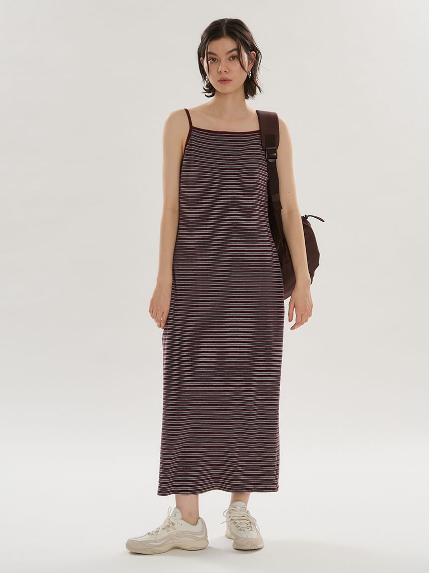 emmi atelier「emmiロゴカップ付きパイルワンピース」|ワンピース|BUR