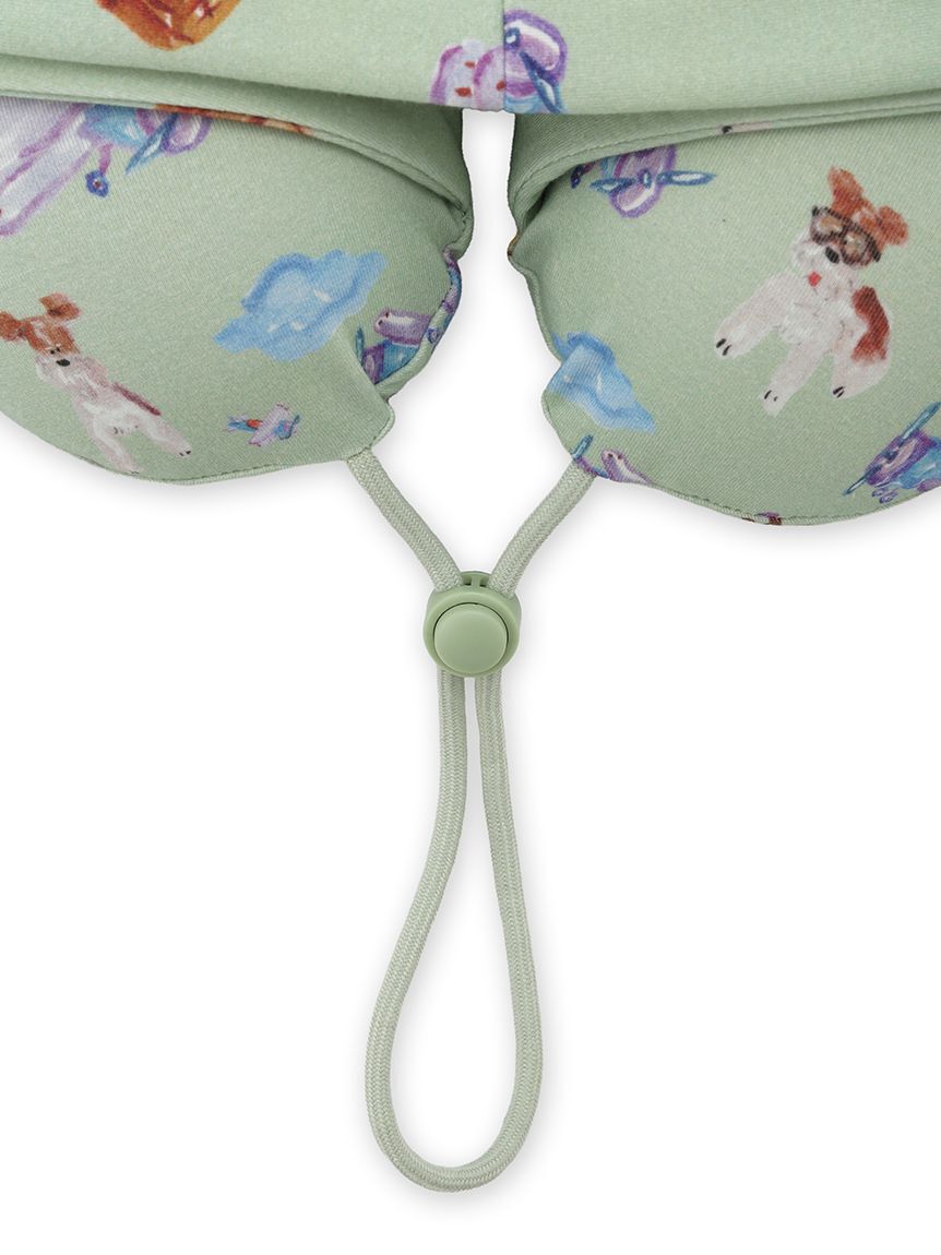 GELATO PIQUE HOMME「【ヒラノトシユキ】【HOMME】【接触冷感】PLANEDOG柄プリントフードネックピロー」|その他|