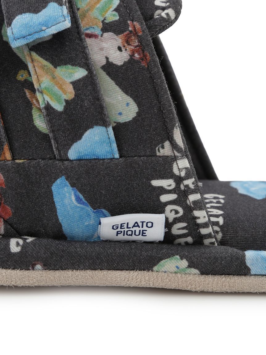 GELATO PIQUE HOMME「【ヒラノトシユキ】【HOMME】【接触冷感】PLANEDOG柄プリントルームシューズ」|その他|