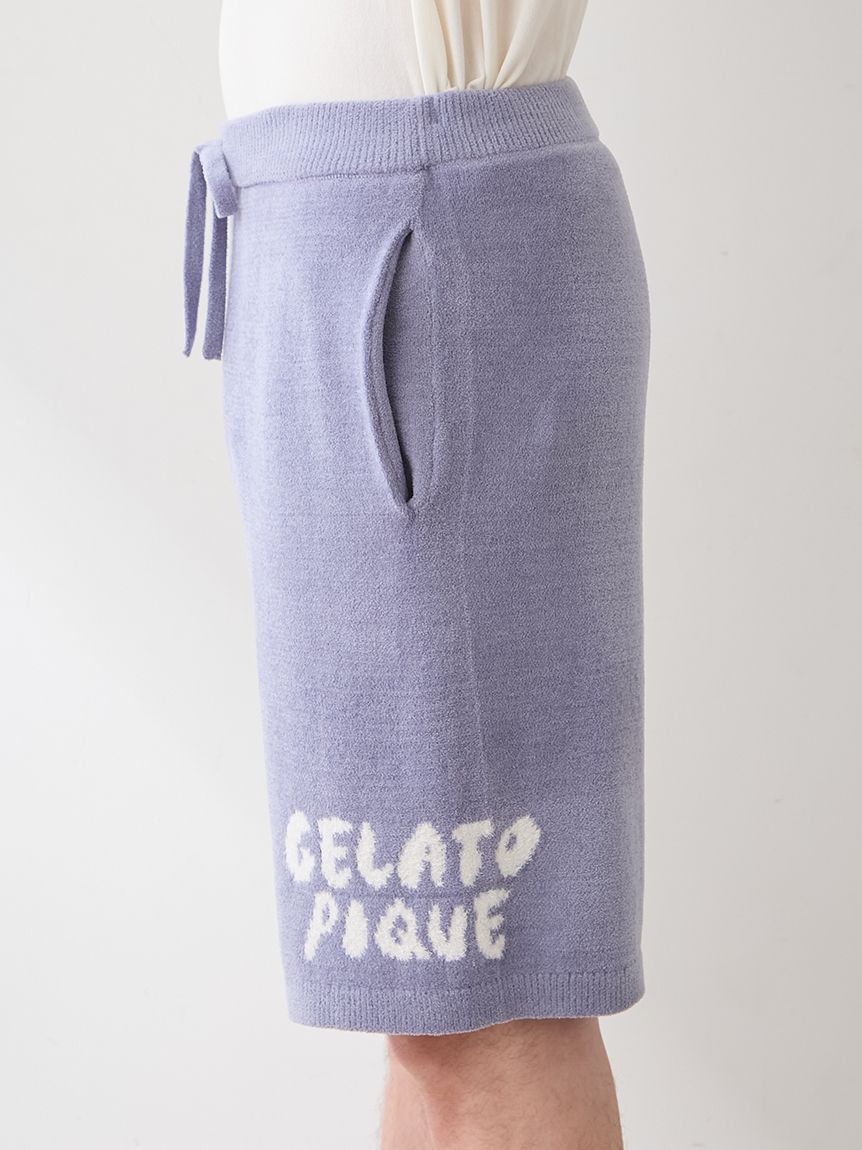 GELATO PIQUE HOMME「【ヒラノトシユキ】【HOMME】エアリーモコPLANEDOGジャガードプルオーバー&ハーフパンツセット」|ルームウェア|