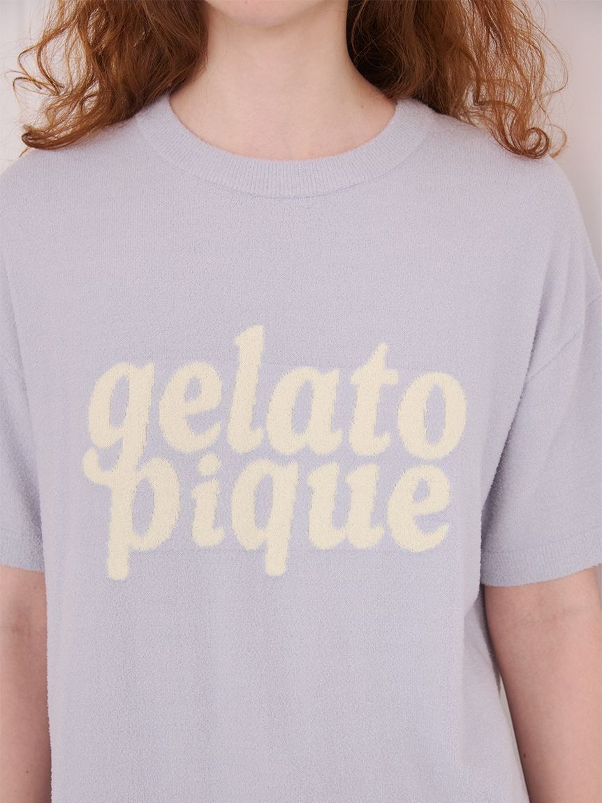 gelato pique「スムーズィーロゴジャガード半袖プルオーバー」|ルームウェア|