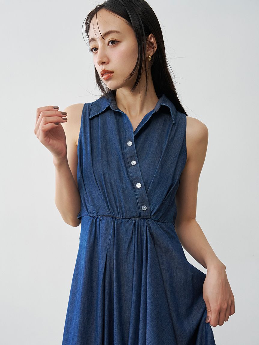 SNIDEL「バックオープンリボンワンピース」|ワンピース|