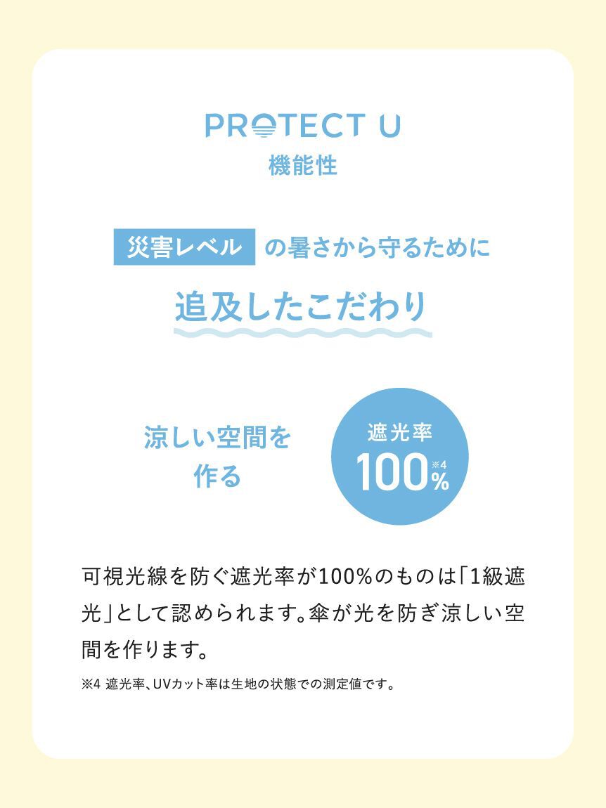 FRAY I.D「【FRAY I.D&times;PROTECT U】晴雨兼用折り畳み日傘」|傘|