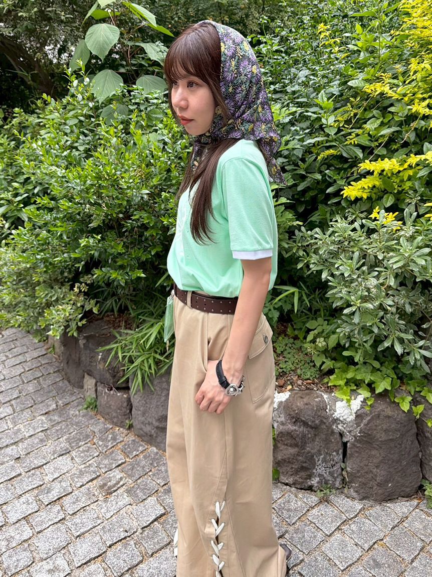 LILY BROWN「【LILY BROWN&times;ANNA SUI】バタフライリンガーストーンTシャツ」|Tシャツ・カットソー|